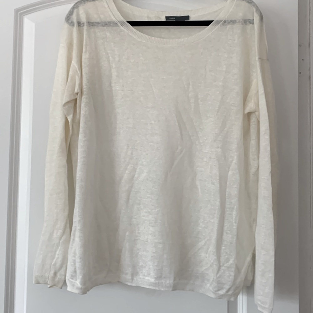 Vince linen top